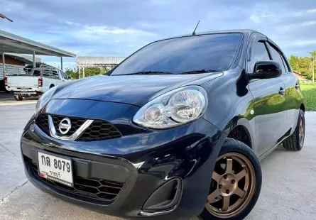 2018 Nissan MARCH 1.2 E รถเก๋ง 5 ประตู 