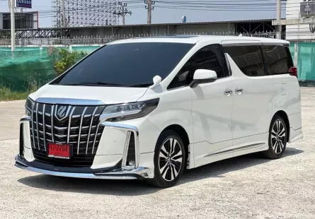 2023 Toyota ALPHARD 2.5 S C-Package รถตู้/MPV รถบ้านแท้ ไมล์น้อย เจ้าของขายเอง 
