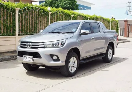 TOYOTA HILUX REVO DOUBLE CAB 2.8 G 4WD NAVI ปี 2017 เกียร์AUTO 4X4 สภาพนางฟ้า 