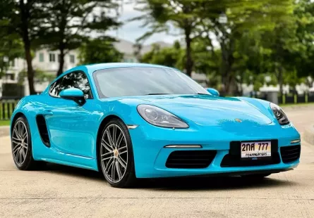2017 Porsche Cayman Cayman รถเก๋ง 2 ประตู ออกรถง่าย รถบ้าน ไมล์น้อย เจ้าของขายเอง 