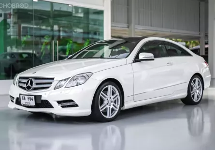 2013 Mercedes-Benz E200 Coupe CGI 1.8 AMG (C207)  รถเก๋ง 2 ประตู ไมล์น้อยที่สุดในไทย