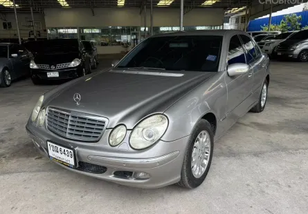 Mercedes-Benz E200 Kompressor W211 1.8i ปี 2006 สีเทา