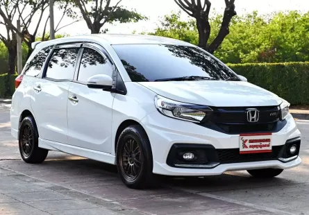 Honda Mobilio 1.5 RS 2018 รถบ้านมือเดียวตัวพิเศษชุดแต่งศูนย์รอบคัน ไมล์ 5 หมื่นกว่าโล