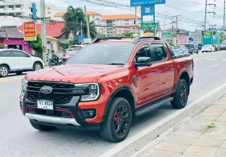 2024 Ford RANGER 2.0 Turbo 4WD Sport Double cab รถกระบะ รถสวย ไมล์น้อย มือเดียวป้ายแดง 