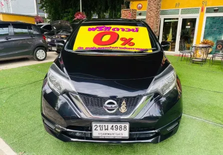 📌ฟรีดาวน์ ออกรถไม่ต้องใช้เงิน 2020 Nissan Note 1.2 V รถเก๋ง 5 ประตู 