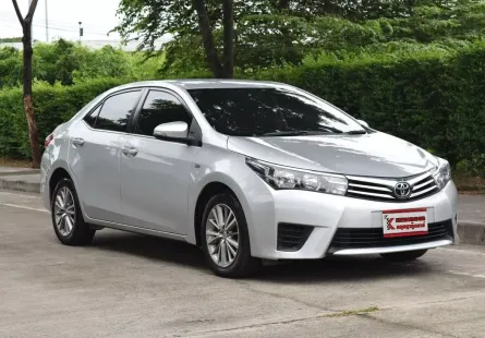 Toyota Corolla Altis 1.6 G 2015 รถบ้านมือเดียวไม่เคยรับจ้าง ฟรีดาวน์ได้