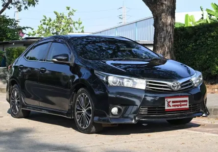 Toyota Corolla Altis 1.8 ESPORT 2015 รถบ้านมือเดียว ตัวแต่งพิเศษจากศูนย์ ฟรีดาวน์ได้