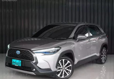 2021 Corolla Cross 1.8 Hybrid Premium AT เทาดำ - มือเดียว วารันตี-11.2025