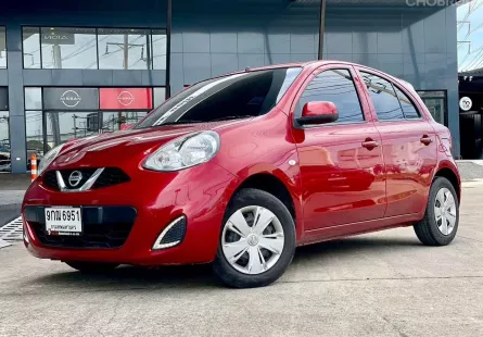 2019 Nissan MARCH 1.2 E รถเก๋ง 5 ประตู รถบ้านมือเดียว