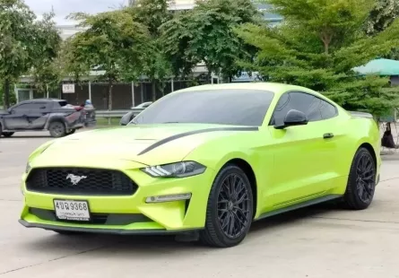 2018 Ford Mustang 2.3 EcoBoost รถเก๋ง 2 ประตู รถบ้านมือเดียว ไมล์น้อย เจ้าของขายเอง 