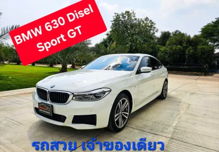 2018 BMW 630d 3.0 Gran Turismo M Sport รถเก๋ง 5 ประตู รถบ้านมือเดียว