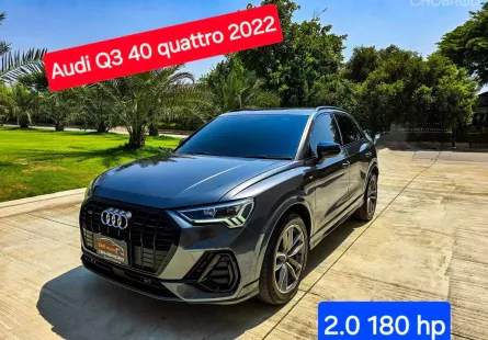 2021 Audi Q3 2.0 40 TFSI quattro S line Black Edition SUV 