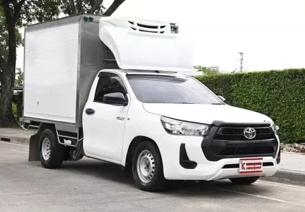 Toyota Hilux Revo 2.4 SINGLE Entry 2022 กระบะตู้เย็นความสูง 1.50 เมตร วิ่งในอาคาร์ได้ พร้อมใช้งาน