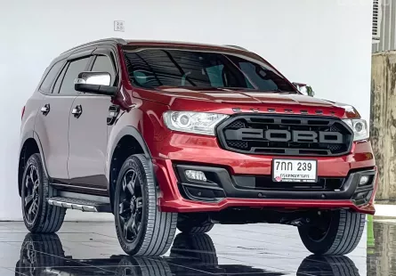 2017 Ford Everest 2.2 Titanium+ SUV รถบ้านมือเดียว
