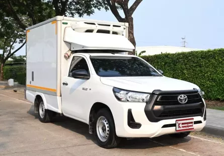 Toyota Hilux Revo 2.4 SINGLE Entry 2020 กระบะตู้เย็นความสูง 1.45 เมตรวิ่งในอาคารได้ พร้อมใช้งาน