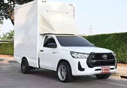 Toyota Revo 2.4 SINGLE Entry 2021 กระบะตู้ทึบไมล์ 5 หมื่นกว่าโล พร้อมใช้งาน ความสูง 2.10 เมตร