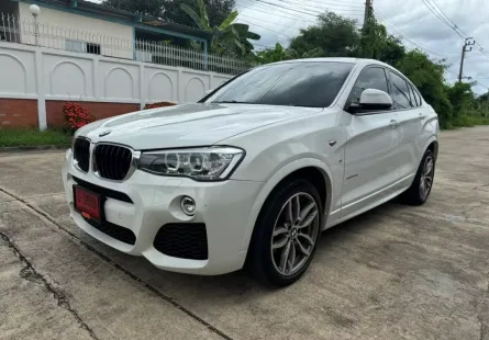 2017 BMW X4 2.0 xDrive20d M Sport 4WD SUV รถสภาพดี มีประกัน ไมล์แท้ 