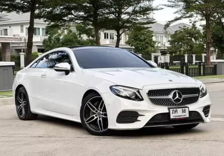 2018 Mercedes-Benz E200 2.0 AMG Dynamic รถเก๋ง 2 ประตู รถสวย ไมล์แท้ 
