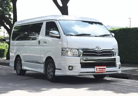 Toyota Ventury 3.0 V 2018 รถตู้ใช้งานในครอบครัวตัวท๊อปสุดประตูสไลต์ไฟฟ้า 