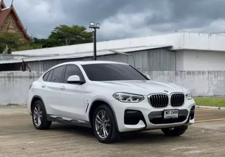 2021 BMW X4 2.0 xDrive20d M Sport X 4WD SUV รถบ้านแท้ ไมล์น้อย มือเดียวป้ายแดง 