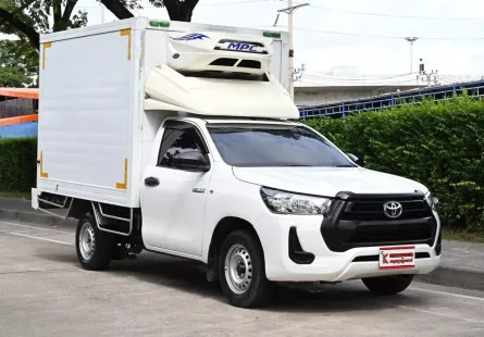 Toyota Hilux Revo 2.4 SINGLE Entry 2021 กระบะตู้เย็นความสูง 1.60 เมตร ไมล์ 6 หมื่นกว่าโล