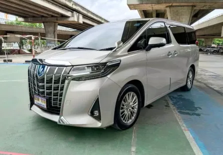 2018 Toyota ALPHARD 2.5 HYBRID G F-Package E-Four 4WD รถตู้/MPV รถสภาพดี มีประกัน ไมล์แท้ 