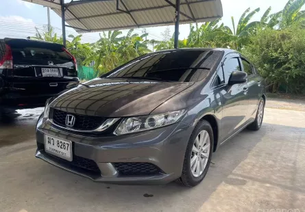 2012 Honda CIVIC 1.8 S i-VTEC ฟรีดาวน์ ผ่อน6,000 /เดือน รับประกันตัวรถไม่มีชนหนัก คว่ำ ตัดต่อ จมน้ำ