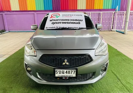 🅰️ผ่านการตรวจคุณภาพรถยนต์ เกียร์ธรรมดา 2019 Mitsubishi ATTRAGE 1.2 GLX รถเก๋ง 4 ประตู 