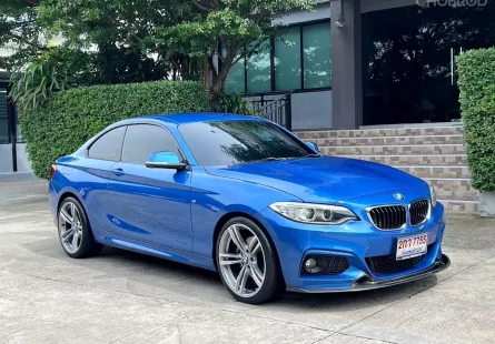 2015 BMW 220I MSPORT รถมือเดียวออกป้ายแดง รถวิ่งน้อย เข้าศูนย์ทุกระยะ ไม่เคยมีอุบัติเหตุครับ