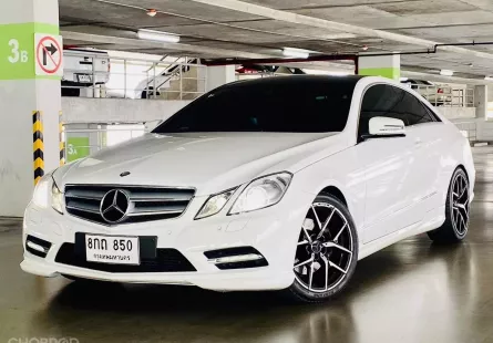 2012 MERCEDES BENZ E250 COUPE W207 เกียร์ 7 SPEED รถบ้านแท้