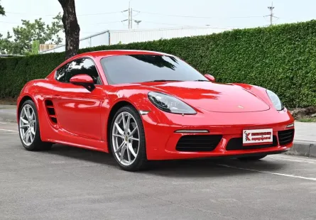 Porsche 718 2.0 982 Cayman 2021 รถสปอร์ตออกศูนย์ AAS ไมล์น้อย 4 หมื่นกว่าโล