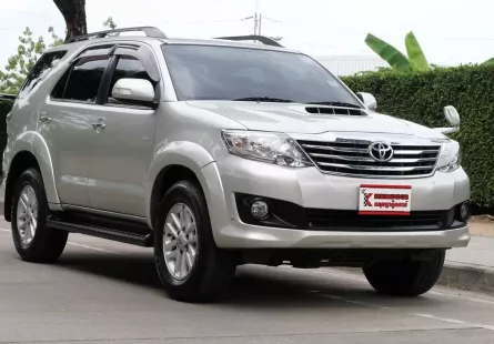 Toyota Fortuner 3.0 V 2013 รถบ้านมือเดียวใช้งานน้อย เจ้าของดูแลดี ชุดแต่งรอบคัน ฟรีดาวน์ได้