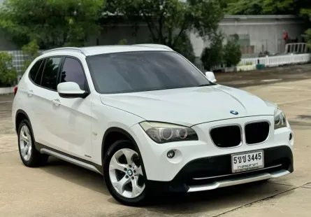 2012 BMW X1 2.0 sDrive18i SUV ออกรถง่าย รถบ้านไมล์แท้ 