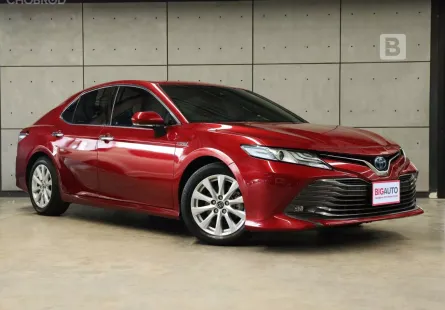 2019 Toyota Camry 2.5 Hybrid Premium Sedan AT ไมล์เเท้ FULL OPTION ประวัติการดูแลรักษารถดี P6653