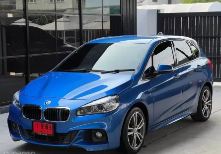 2017 BMW 218i 1.5 Active Tourer รถเก๋ง 5 ประตู ออกรถง่าย รถสวยไมล์แท้ 