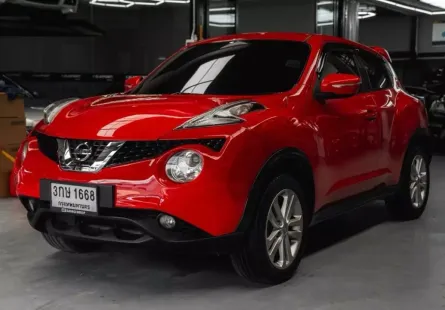 2015 Nissan Juke 1.6 V SUV ฟรีดาวน์ รถบ้านมือเดียว ไมล์น้อย ประวัติดี 