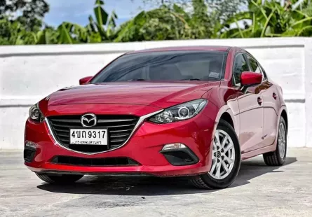 2014 Mazda 3 2.0 E รถเก๋ง 4 ประตู รถบ้านแท้มือเดียวป้ายแดง