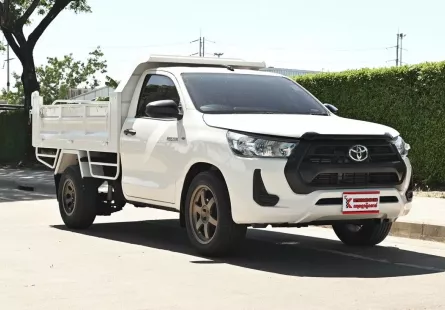 Toyota Revo 2.4 SINGLE Entry 2021 รถกระบะตอนเดียวท้ายดั้มพ์พร้อมใช้งาน ใช้งานน้อยไมล์ 1 หมื่นกว่าโล