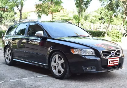 Volvo V50 2.0 R DESIGN 2011 รถบ้านมือเดียวใช้งานน้อยไมล์ 1.7 แสนโลชุดแต่งรอบคัน