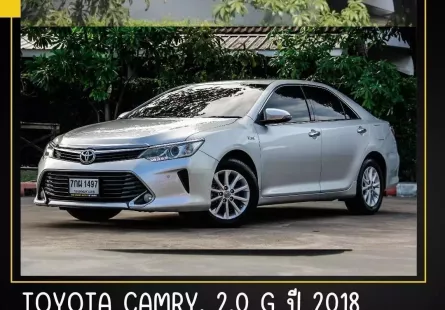 2018 Toyota CAMRY 2.0 G รถเก๋ง 4 ประตู 