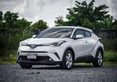 🔥 Hybrid รอง TOP Compact SUV มือเดียวป้ายแดง Toyota C-HR 1.8 HV Mid SUV 