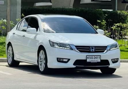 2013 Honda ACCORD 2.4 TECH รถเก๋ง 4 ประตู รถบ้านแท้