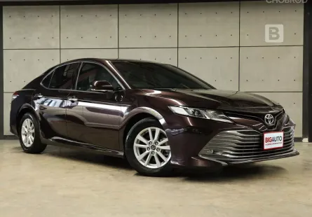 2019 Toyota Camry 2.0 G Sedan AT ไมล์เเท้ 8หมื่น สภาพเหมือนใหม่ มาพร้อมสีน้ำตาลที่ดูสวยไม่จำเจ B5301