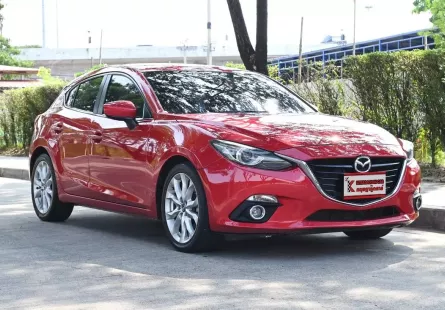 Mazda 3 2.0 SP Sports Hatchback 2014 รถบ้านมือเดียวไมล์น้อย 1.1 แสนกว่าโล เครดิตดีฟรีดาวน์ได้