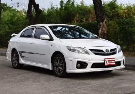 Toyota Corolla Altis 1.8 TRD Sportivo 2013 รถบ้านมือเดียวชุดแต่งศูนย์รอบคัน เครดิตดีฟรีดาวน์ได้