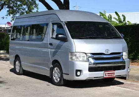 Toyota Hiace 3.0 COMMUTER D4D 2019 รถใช้งานในครอบครัวไมล์เพียง 1.2 แสนโล ฟรีดาวน์ได้