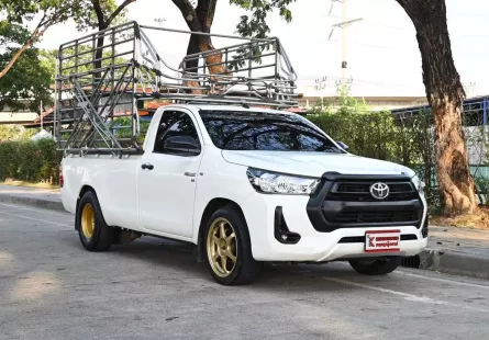 Toyota Revo 2.8 SINGLE Entry 2021 กระบะคอกเพลาลอย กระทะผ่า พร้อมใช้งาน