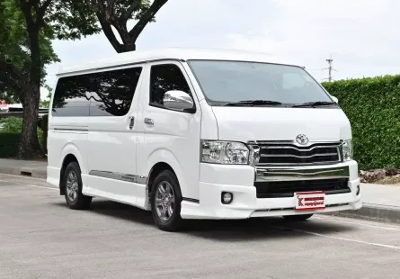 Toyota Ventury 3.0 V 2017 รถตู้ใช้งานในครอบครัวใช้งานน้อย ตัวท๊อปสุด ประตูสไลต์ไฟฟ้า
