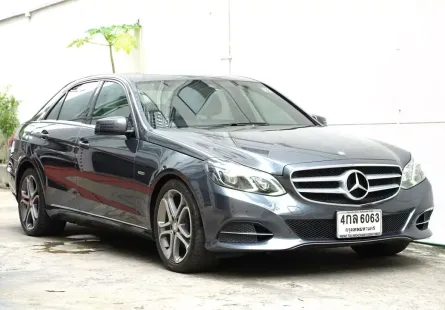 2015 Mercedes-Benz E200 2.0 Edition E รถเก๋ง 4 ประตู รถบ้านมือเดียว ไมล์น้อย 