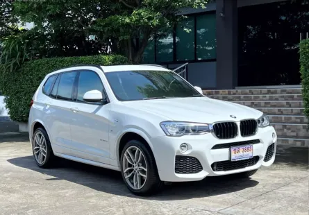 2018 BMW X3 MSPORT รถมือเดียวออกป้ายแดง รถวิ่งน้อย เข้าศูนย์ทุกระยะ ไม่เคยมีอุบัติเหตุครับ